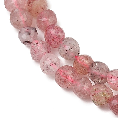 Natural Strawberry Quartz Beads Strands GG-CBA9A7F-A01-1