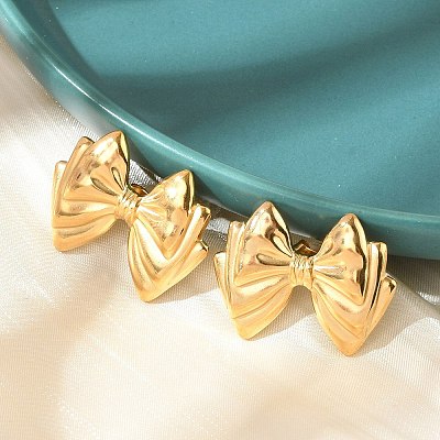 304 Stainless Steel Stud Earrings EJEW-B121-02G-02-1