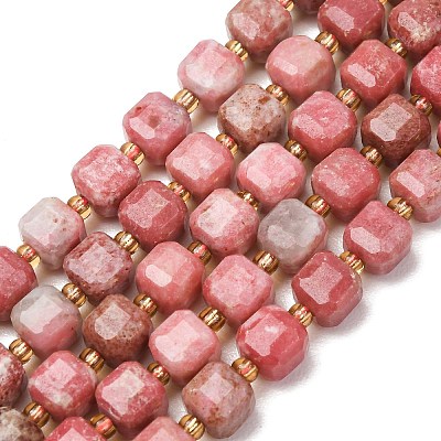 Natural Thulite Beads Strands GG-CBAC972-A19-01-1