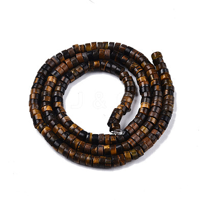 Natural Tiger Eye Beads Strands X-G-N326-146-B02-1