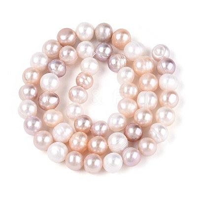 Natural Cultured Freshwater Pearl Beads Strands PEAR-T006-26-1