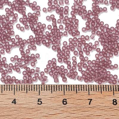 Frosted Colours Glass Seed Beads SEED-H003-06A-1