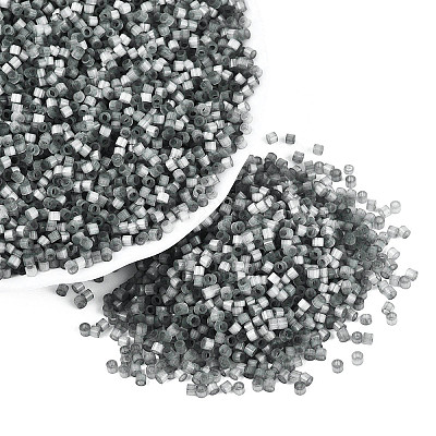 Imitation Cat Eyes Glass Seed Beads X-SEED-H003-03K-1