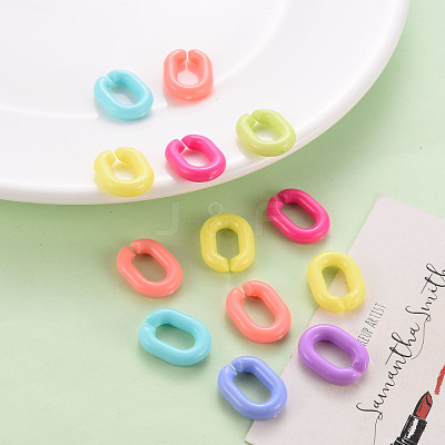 Opaque Acrylic Linking Rings SACR-T357-01A-1