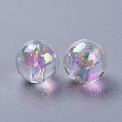 Eco-Friendly Transparent Acrylic Beads LS-X-PL735-2-1