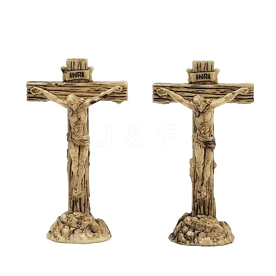 Resin Jesus Crucifix Statues RE-CBA17C4-16A-1