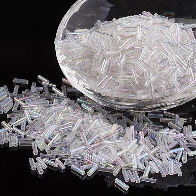 Glass Bugle Beads SEED-E001-12mm-161-1