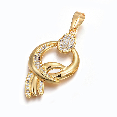 (Jewelry Parties Factory Sale)Brass Micro Pave Cubic Zirconia Jewelry Sets SJEW-F189-08G-1