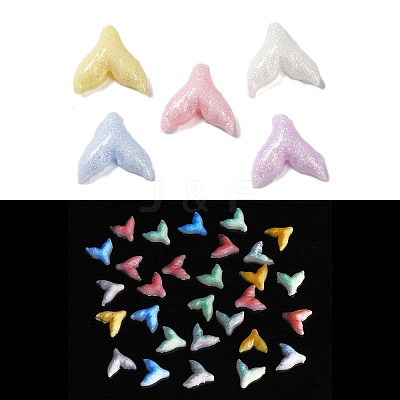Luminous Resin Decoden Cabochons RESI-K036-18-1
