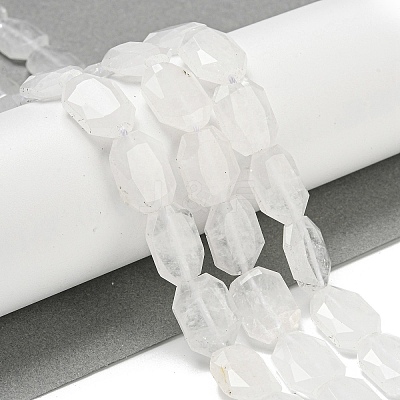 Natural Quartz Crystal Beads Strands G-P544-B11-01-1