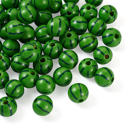 Natural Wooden Beads WOOD-TAC0010-03B-1