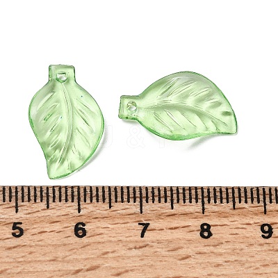 Transparent Acrylic Pendants X-DBLA156-8-1
