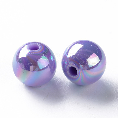 Opaque Acrylic Beads MACR-S370-D12mm-SS2114-1