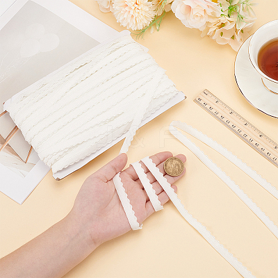 Flat Polyester Wide Elastic Cord OCOR-WH0100-22B-1