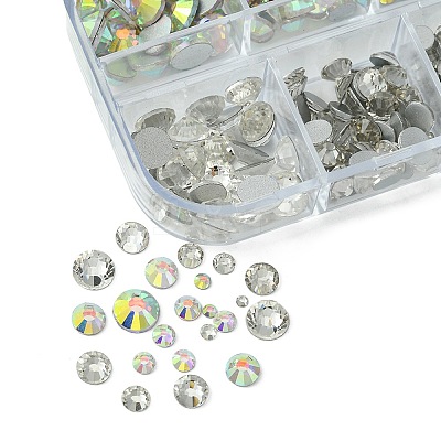 Glass Flat Back Rhinestone RGLA-FS0001-15-1