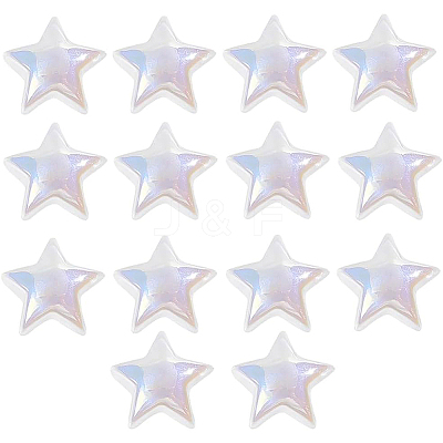 ABS Plastic Beads FIND-BC0003-04-1