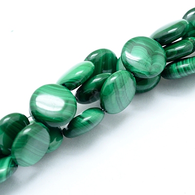 Natural Malachite Beads Strands G-D0011-06-12mm-1