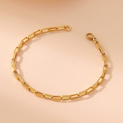 Stainless Steel Chain Bracelets PW-WGA1A25-01-1
