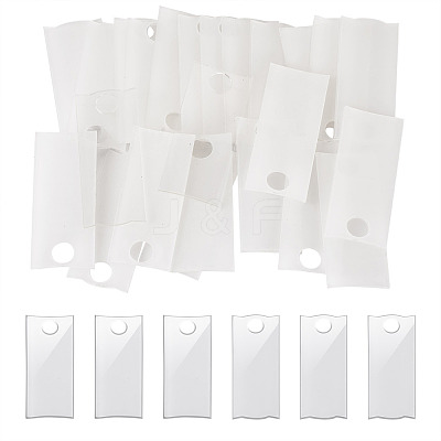 2Bag 2 Styles Acrylic Blank Label Big Pendants FIND-TA0004-77A-1