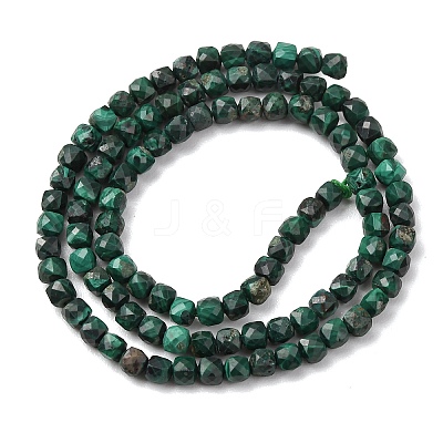 Natural Malachite Beads Strands G-C262-C02-4mm-1