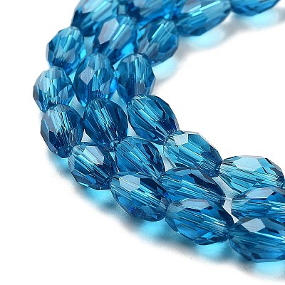 Glass Beads Strands X-GLAA-R024-6x4mm-4-1