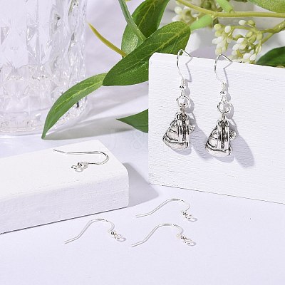 925 Sterling Silver Earring Hooks STER-K167-050S-1