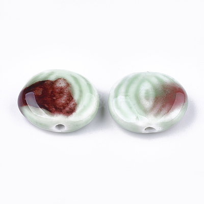 Handmade Porcelain Beads PORC-S498-45I-1