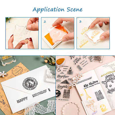 Silicone Stamps DIY-TA0003-42-1