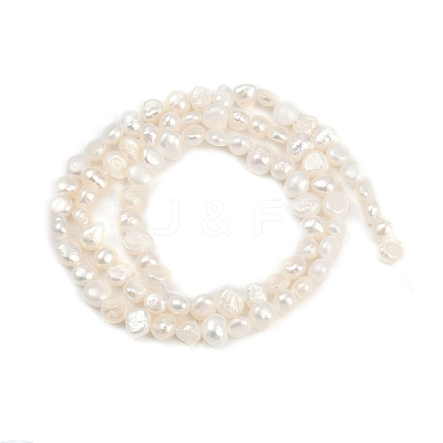 Natural Cultured Freshwater Pearl Beads Strands PEAR-P064-19D-09A-1