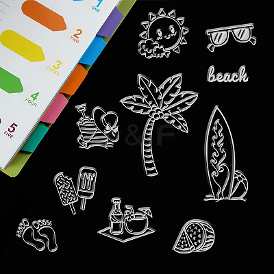 PVC Plastic Stamps DIY-WH0167-56-74-1