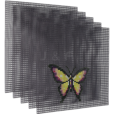 Square Plastic Pegboards used for DIY Fuse Beads KY-WH0816-003-1
