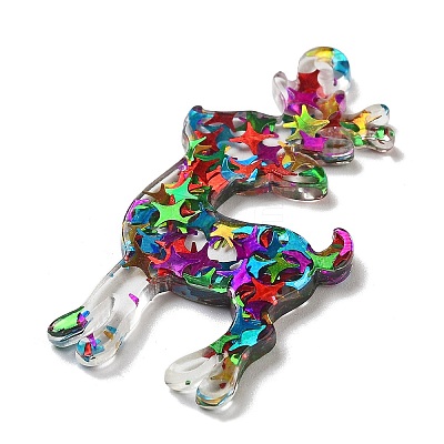 Christmas Theme Acylic Pendants FIND-M035-04A-1