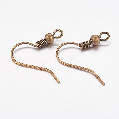 Brass Earring Hooks KK-S075-AB-NF-1