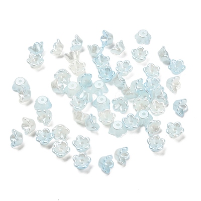 ABS Plastic Bead Caps KY-G034-01B-1