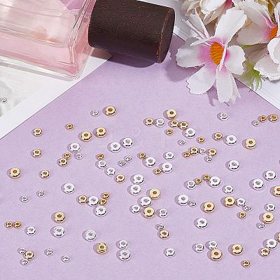 240Pcs 6 Styles Brass Beads KK-BBC0025-79-1