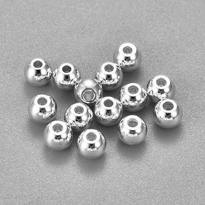 304 Stainless Steel Beads STAS-H400-4mm-45S-1