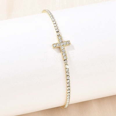304 Stainless Steel Cup Chains Bracelets for Women BJEW-D364-01A-G-1