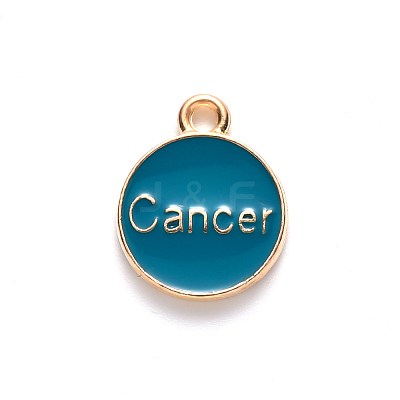 Alloy Enamel Pendants LS-X-ENAM-S124-01B-05D-1