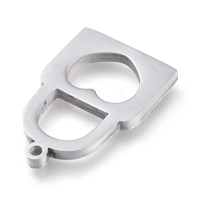 Non-Tarnish 304 Stainless Steel Pendants STAS-M275-03P-1