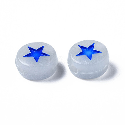 Luminous Gainsboro Acrylic Beads MACR-S273-63-1