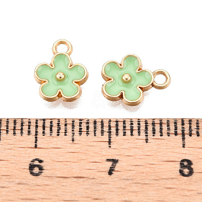 Alloy Enamel Pandants ENAM-K067-47KCG-07-1