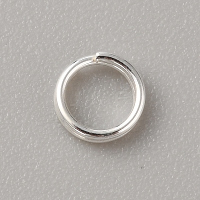 925 Sterling Silver Split Rings STER-WH0011-28S-02-1
