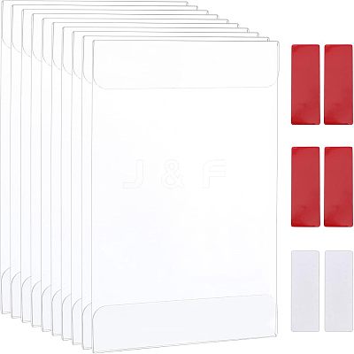 Acrylic Table Card Display Frame AJEW-WH0026-02E-1