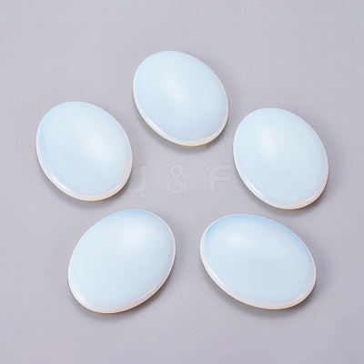 Oval Shape Opalite Thumb Worry Stone G-I219-06A-1