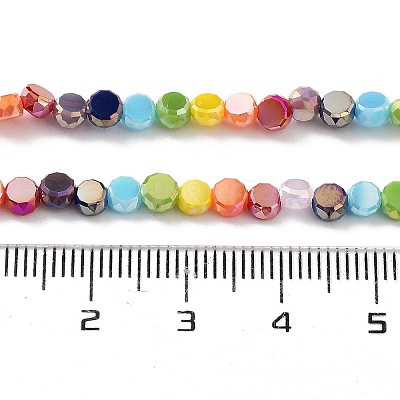 Electroplate Glass Beads X-EGLA-P056-01B-1