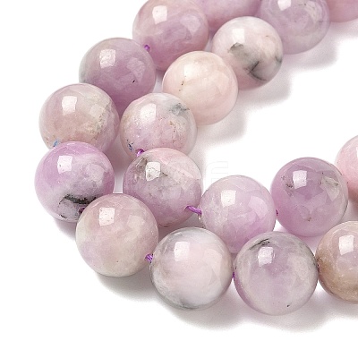 Natural Kunzite Beads Strands G-L478-11-12mm-01-1