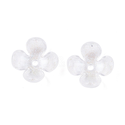 Transparent Acrylic Bead Caps OACR-ZX006-20-1