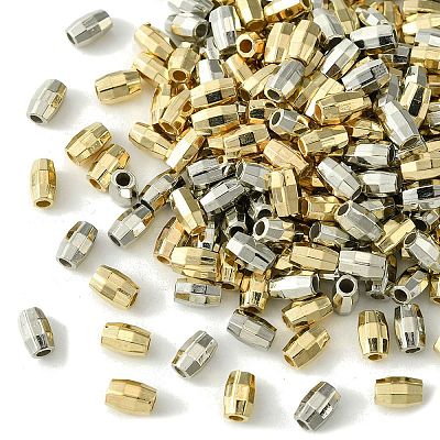 200Pcs 2 Colors CCB Plastic Beads CCB-FS0001-05-1