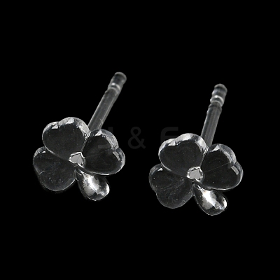 Resin Stud Earring Findings X1-FIND-H046-13-1