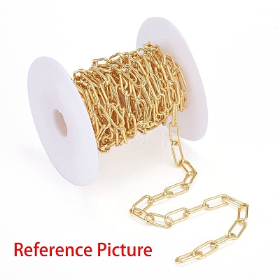 Brass Textured Cable Chains CHC-K010-02G-1